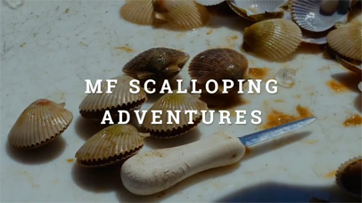 Angling Adventures Scallop Cleaning w/a Shop Vac